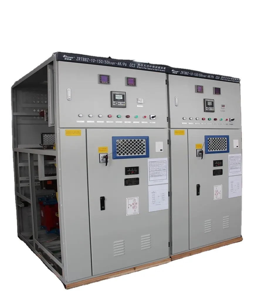 Medium Voltage Hoge Efficiency Power Kwaliteit Product Condensator Bank 900Kvar