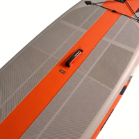 Tabla de Paddle Surf Inflable de Carreras con una Sola Aleta, Duradera, de 12 Pies, con Accesorios Premium, Venta al por Mayor