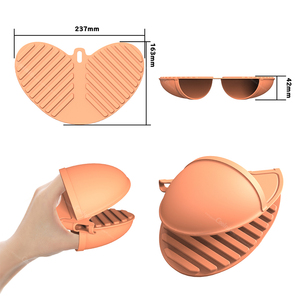 Coussinets chauffants antidérapants avec texture en silicone Gants épais flexibles pour la cuisson des maniques <span class=keywords><strong>de</strong></span> <span class=keywords><strong>cuisine</strong></span> - Product Image 3