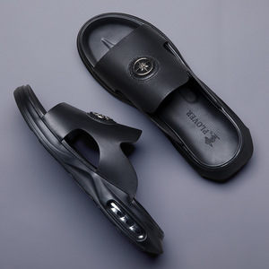 Tongs d'été pour hommes, chaussures de plage extérieures respirantes, pantoufles confortables à la mode, meilleures ventes - Product Image 2