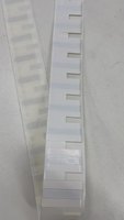 Étiquettes anti-métal flexibles imprimables 64*6*1mm UCODE passif 9 UHF doux sur étiquettes métalliques/étiquettes UHF sur métal pour la gestion d'actifs
