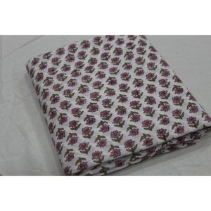 Tela de Algodón Premium 60x60 Hecha a Mano, Tejida, 110 GSM, Estampados Naturales Indios, Vestidos para Niños, Cortinas Ligeras, Decoración de Bolsos - Product Image 2