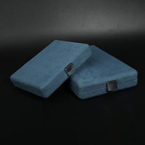 Weimei personalizado lujo microfibra pantalla embalaje joyero collar de perla collar grande joyero - Product Image 2