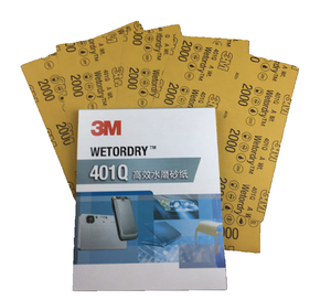 Papel de <span class=keywords><strong>Lija</strong></span> Automotriz 3M 139x228 401Q Grano 2000 Wetordry para Pulir Automóviles - Product Image 2