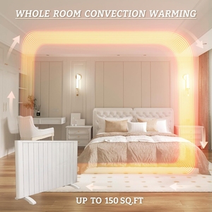 Radiateur chauffant ultra-silencieux de 1200 W à haute efficacité énergétique pour usage domestique - Product Image 4