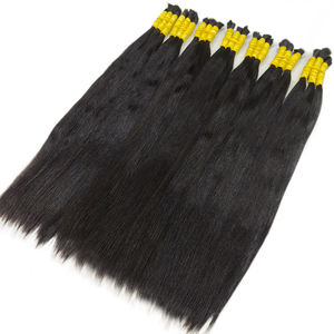 Vente en gros de cheveux humains 100 bruts vierges non transformés de Chine cheveux humains à tresser en vrac sans trame - Product Image 3