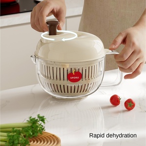 <span class=keywords><strong>Essoreuse</strong></span> <span class=keywords><strong>à</strong></span> <span class=keywords><strong>salade</strong></span> en forme de pomme, centrifugeuse rotative pour fruits avec couvercle anti-poussière, grande <span class=keywords><strong>essoreuse</strong></span> <span class=keywords><strong>à</strong></span> légumes pour la cuisine - Product Image 1