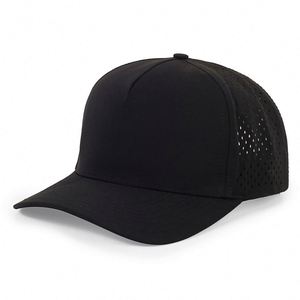 Wholesale Customized High Quality Waterproof <b>Baseball</b> Cap Laser Perforated Hat <b>Tee</b> Hole Waterproof Golf Trucker Hats - Product Image 6