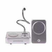 Système d'interphone de haut-parleur de fenêtre et interphone de compteur pour guichet de gare routière de magasin de bureau d'hôpital de banque