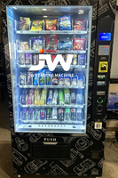 Distributeur automatique de boissons et de snacks grande capacité 24h/24, avec système de réfrigération, distributeur de boissons froides