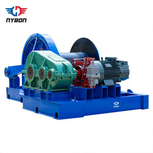 Treuil électrique de 50 tonnes pour levage de charges lourdes et remorquage de composants lourds dans les projets de barrages de grande envergure - Product Image 4