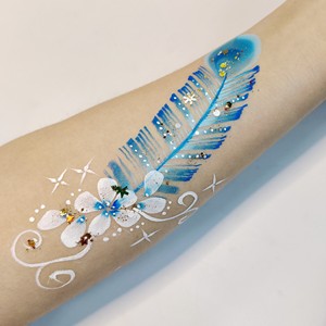 مستحضرات تجميل ملونة بريق مكتنز مهرجان تجميل الوجه لمعان الجسم للمكياج - Product Image 6