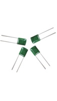 Condensateurs inductifs à film polyester Mylar à usage général, modèle PEIR (PEN) PEN104J100V, 104J 100V, conformes RoHS, 0,1 µF, trou DC