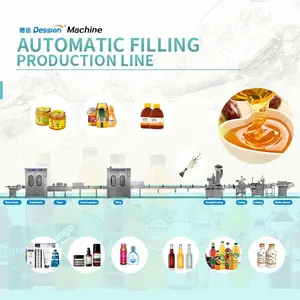 Sumo de mel Linha de Produção de Água Engarrafada Máquina de Enchimento de Bebidas