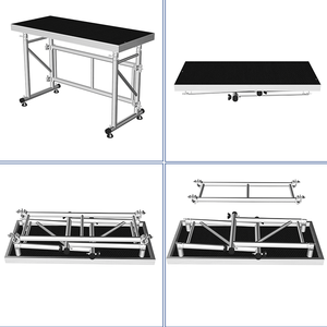 Cabina <span class=keywords><strong>de</strong></span> <span class=keywords><strong>DJ</strong></span> <span class=keywords><strong>de</strong></span> Aluminio con Iluminación LED, <span class=keywords><strong>Mesa</strong></span> <span class=keywords><strong>de</strong></span> <span class=keywords><strong>DJ</strong></span> Plegable, Equipo <span class=keywords><strong>de</strong></span> <span class=keywords><strong>DJ</strong></span> Portátil en Venta - Product Image 1