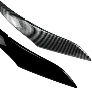 Autocollants pour phares, texture en Fiber de carbone noir piano, pour Bmw série 1 F20 F21 2011 2014, Modification extérieure - Product Image 5