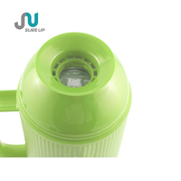 Termo de Plástico con Recipiente de Vidrio Reemplazable, Tapa con Grifo, Botella de Agua, Taza de Té, Termo al Vacío para la Familia