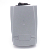 Récepteur RF universel 433 MHz avec indicateur LED, interrupteur de commande automatique, portée de 100 m, en plastique et silicone pour porte de garage intelligente