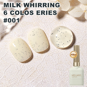 Xeijayi <span class=keywords><strong>2025</strong></span> Huhu Loạt Matte Top Coat Nail Polish Keo <span class=keywords><strong>Set</strong></span> Đa Năng Làm Trắng Kem Sequin Làm Móng Tay Mới Phổ Biến Cho Cpnp - Product Image 6