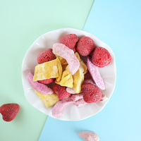 Produsen Fd Grosir Buah Kering Beku, Stroberi, Mangga, Persik, Kurma Irisan Campuran, Pengawetan Air
