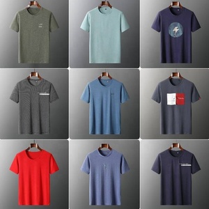 Nouveau stock – Vente directe usine – T-<span class=keywords><strong>shirt</strong></span> homme à col rond et manches courtes – T-<span class=keywords><strong>shirt</strong></span> <span class=keywords><strong>blanc</strong></span> grande taille pour homme – Marque - Product Image 4