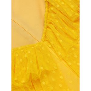 Nuevo Vestido de Verano para Mujer, Sin Mangas, Ecológico, Transpirable, Tejido, Corte en A, Bloques de Color, Talla Grande - Product Image 5