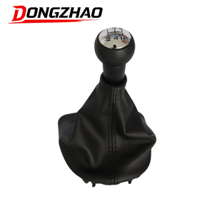 Pommeau de levier de vitesse 5 vitesses 2403.CN 71051893 avec soufflet de protection pour <span class=keywords><strong>PEUGEOT</strong></span> 207 307 <span class=keywords><strong>308</strong></span> 406 407 607 608 - Product Image 1