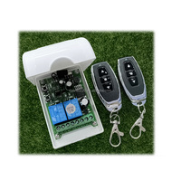 DC12-48V 2-Channel 433 Mhz RF Remote Control Switch Nirkabel 433 Mhz Receiver Untuk Motor Maju dan Mundur