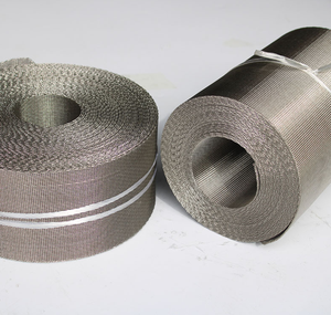 260/40 152/30 paslanmaz çelik otomatik ekran örgü kemer, 125mm 158mm dokuma filtre kemer - Product Image 5