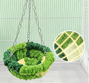 Nid de sommeil pour perroquet Luby, nid pour oiseaux de type spécifique, cage à oiseaux, accessoires suspendus, coton écologique, balançoire pour perroquet - Product Image 3