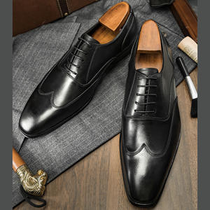 Zapatos de Vestir de Cuero para Hombre, Estilo Británico, Personalizados, de Lujo, con Correa en Punta, Casuales - Product Image 5