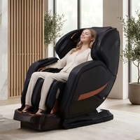 Fauteuil de massage à commande par application, corps entier, zéro gravité, 4D, rail SL, chauffage, airbag, inclinable