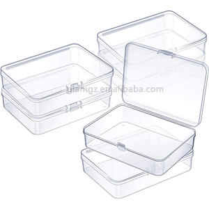 Mini Contenitori in Plastica Trasparente per la Conservazione di Piccoli Oggetti, Perline, Gioielli, Biglietti da Visita, Pezzi di Gioco - Product Image 1