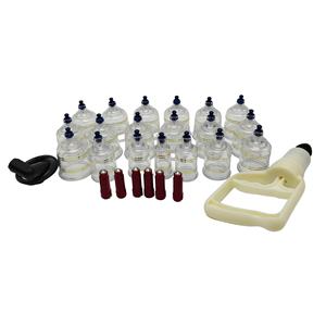 Ensemble de ventouses professionnel en plastique certifié CE, 19 pièces, avec bienfaits antirhumatismaux pour soulager les douleurs dorsales et corporelles - Product Image 4