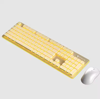 Sitio Web de Compras en Línea de Alibaba, Juego de Teclado y Ratón de Membrana con Panel Metálico Completo Retroiluminado LANGTU LT600