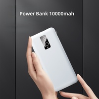 Los productos que se venden mejor portátil 20000mAh Slim Power Banks 10000mAh con cable incorporado 3 en 1