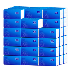 Facial <b>Tissues</b> Box Pack 80 Packs 216 Sheets Fourth Layer Household <b>Paper</b> Towels For Face And Toilet Use - Product Image 1