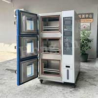 Chambre d'essai d'humidité et de température programmable haute et basse, machine de test environnemental simulé, chambre d'essai de cycle de température