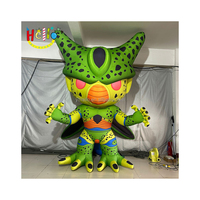 Modèle de dessin animé gonflable géant de qualité supérieure, Sept Boules de Dragon gonflables géantes Infallible Funk à vendre