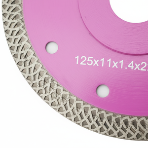 Disco Diamante 5" 125mm Ultra Fino Turbo Mesh para Piedra Sinterizada, Dekton, <span class=keywords><strong>Neolith</strong></span>, Laminam, Porcelanato - Product Image 4