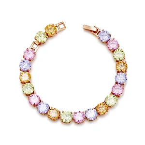 G51051603 Gioielli Xuping, Bracciale Elegante con Diamanti <span class=keywords><strong>per</strong></span> Donna, Regalo di <span class=keywords><strong>San</strong></span> <span class=keywords><strong>Valentino</strong></span>, Bracciale Femminile alla Moda - Product Image 1