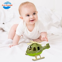 Jouet hélicoptère en plastique en forme d'avion, pour jeux en extérieur et en intérieur, en matériau écologique, jouet éducatif pour enfants