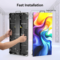Écran LED extérieur P3.91, affichage couleur, taux de rafraîchissement élevé, panneau mural vidéo modulaire, étanche IP65, panneau publicitaire LED