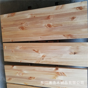 Tablas de madera maciza de pino de 2440x1220x17mm con nudos para construcción y muebles, Shandong - Product Image 4
