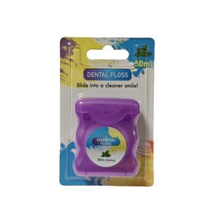 민트 맛 나일론 치과용 치실 왁스 없는 상자형 치아 청소 구강 위생 도구 효과적인 구강 관리 치실 - Product Image 1