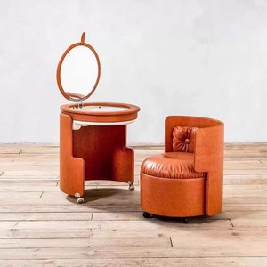 <span class=keywords><strong>Tocador</strong></span> Giratorio Plegable de Lujo Italiano de Gran Venta <span class=keywords><strong>con</strong></span> Espejo y <span class=keywords><strong>Ruedas</strong></span>, Set de Escritorio Multifuncional - Product Image 1