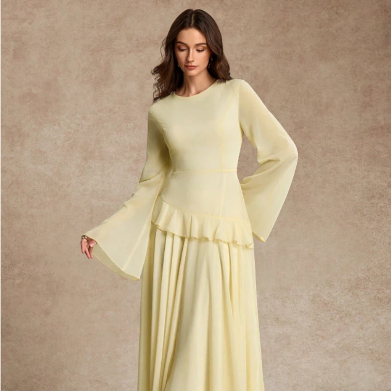 Elegant Modest Dresses for Wedding Guests & Parties