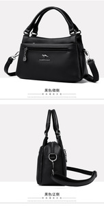 New Luxury Handbags Women <b>Bags</b> Designer High Quality <b>Soft</b> PU <b>Leather</b> Shoulder Crossbody <b>Bags</b> for Women - Product Image 4