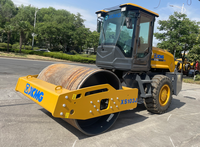 Nouvelle marque, rouleau vibratoire de 10 tonnes, compacteur de sol à tambour unique XS103J, pompe Eaton, haute efficacité, pièces de rechange incluses, prix bas