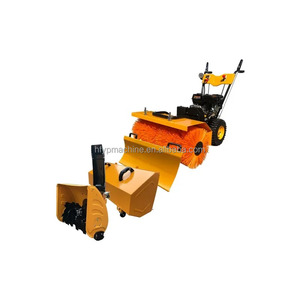 Machine à brosser le gazon, balayeuse à pousser à la main pour jardin, petite brosse à gazon, balayeuse pour gazon artificiel, souffleuse à neige d'hiver - Product Image 3